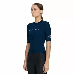 Completo MAAP Evade Pro Base Team Evo Blu Navy Nero Donna -Negozio online Maglie ciclismo Italia map waj106 nvy 002