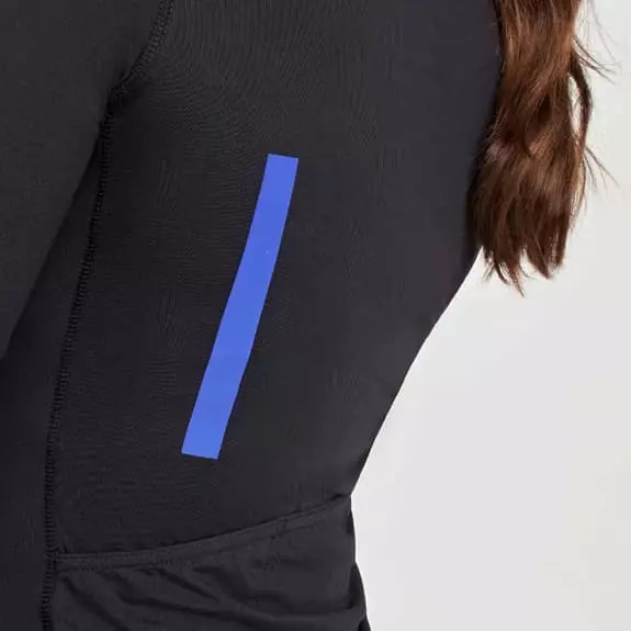 Maglia MAAP Training Manica Corta Nero Intenso Bianco Donna 6 Maglia MAAP Training Manica Corta Nero Intenso Bianco Donna - immagine 6