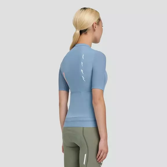 Maglia MAAP Evade Pro Base Manica Corta Blu Pastello Chiaro Donna 3 Maglia MAAP Evade Pro Base Manica Corta Blu Pastello Chiaro Donna - immagine 3