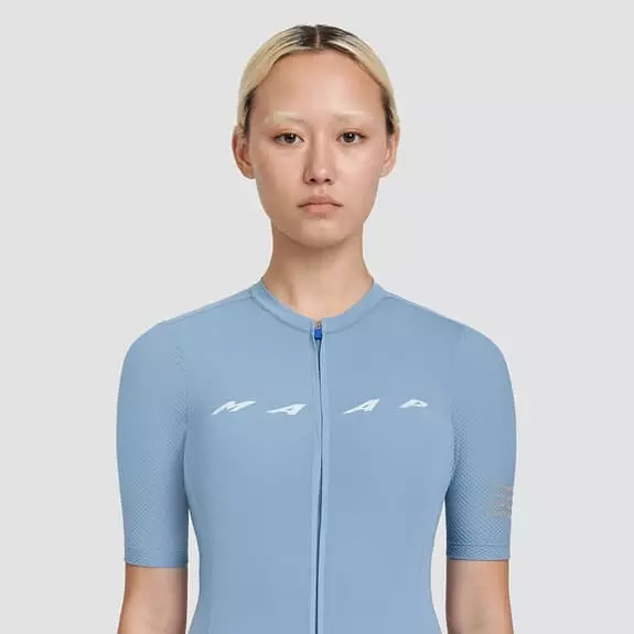 Maglia MAAP Evade Pro Base Manica Corta Blu Pastello Chiaro Donna 5 Maglia MAAP Evade Pro Base Manica Corta Blu Pastello Chiaro Donna - immagine 5