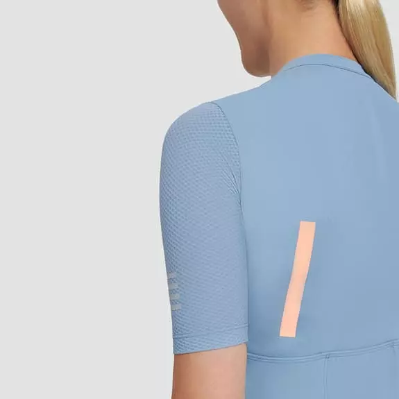 Maglia MAAP Evade Pro Base Manica Corta Blu Pastello Chiaro Donna 6 Maglia MAAP Evade Pro Base Manica Corta Blu Pastello Chiaro Donna - immagine 6