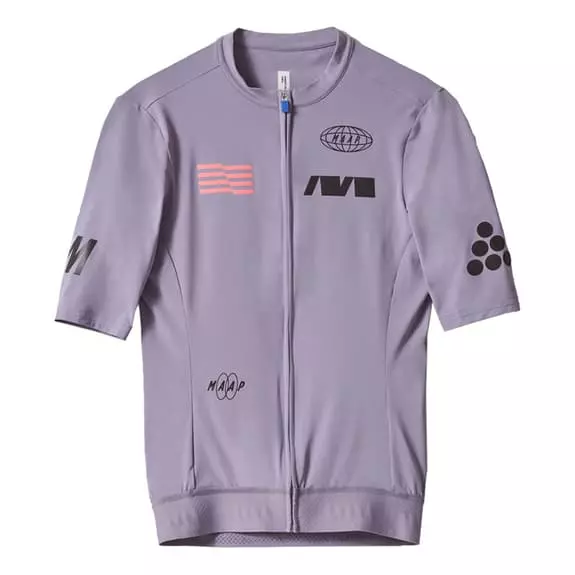 Maglia MAAP Fuse Pro Manica Corta Lilla Grigio-blu Donna 1 Maglia MAAP Fuse Pro Manica Corta Lilla Grigio-blu Donna