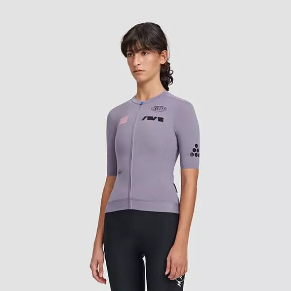 Maglia MAAP Fuse Pro Manica Corta Lilla Grigio-blu Donna 2 Maglia MAAP Fuse Pro Manica Corta Lilla Grigio-blu Donna - immagine 2