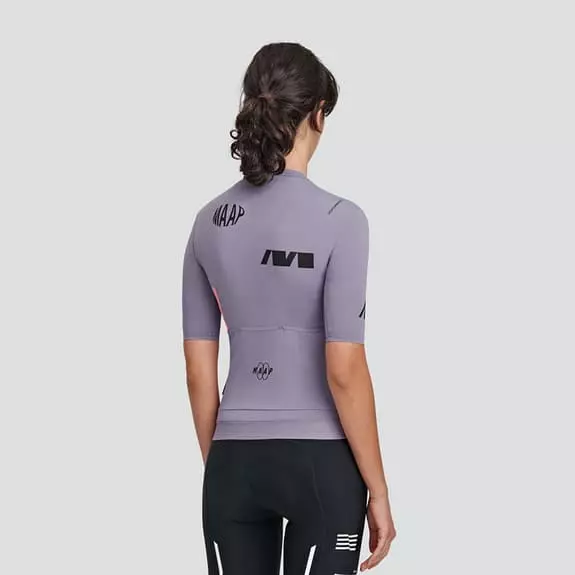 Maglia MAAP Fuse Pro Manica Corta Lilla Grigio-blu Donna 3 Maglia MAAP Fuse Pro Manica Corta Lilla Grigio-blu Donna - immagine 3