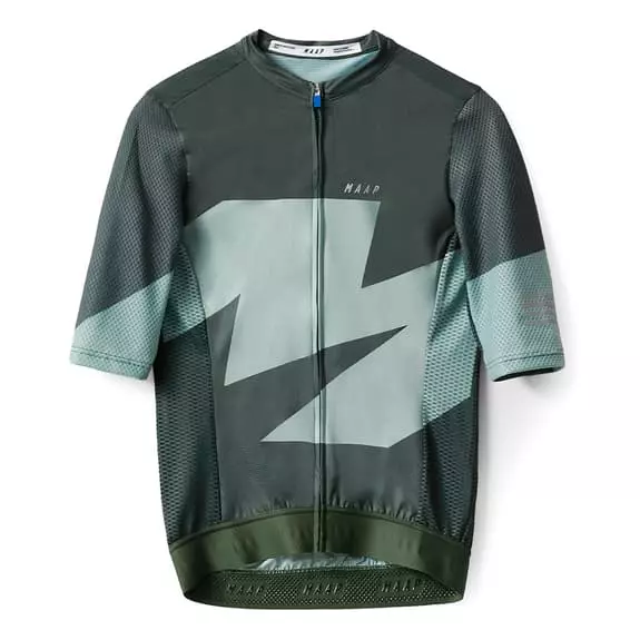 Maglia MAAP Evolve Pro Air Manica Corta Verde Scuro Grigio-blu Donna 1 Maglia MAAP Evolve Pro Air Manica Corta Verde Scuro Grigio-blu Donna