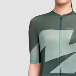 Maglia MAAP Evolve Pro Air Manica Corta Verde Scuro Grigio-blu Donna 9 Maglia MAAP Evolve Pro Air Manica Corta Verde Scuro Grigio-blu Donna -Negozio online Maglie ciclismo Italia map waj207 art 004