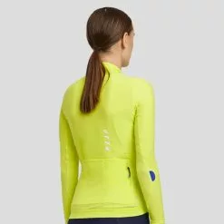 Maglia MAAP Force Pro Manica Lunga Giallo Limone Donna -Negozio online Maglie ciclismo Italia map wal074 lem 003