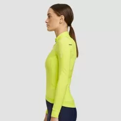 Maglia MAAP Force Pro Manica Lunga Giallo Limone Donna -Negozio online Maglie ciclismo Italia map wal074 lem 004