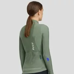 Maglia MAAP Force Pro Manica Lunga Verde Erba Donna -Negozio online Maglie ciclismo Italia map wal076 sgrs 003