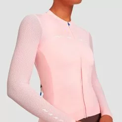 Maglia MAAP Evade Pro Base 2.0 Manica Lunga Rosa Pallido Donna -Negozio online Maglie ciclismo Italia map wal108 ppnk 004