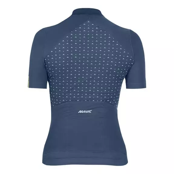 Maglia Mavic Sequence Manica Corta Blu Donna 2 Maglia Mavic Sequence Manica Corta Blu Donna - immagine 2