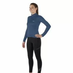 Maglia Mavic Sequence Manica Lunga Blu Scuro Donna -Negozio online Maglie ciclismo Italia mv t000046 004