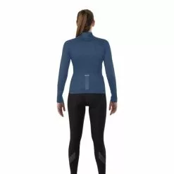 Maglia Mavic Sequence Manica Lunga Blu Scuro Donna -Negozio online Maglie ciclismo Italia mv t000046 005
