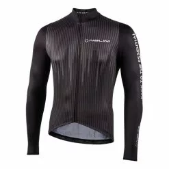 Maglia Nalini New Fit Manica Lunga Nero Intenso Grigio