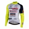 Nalini Maglia Team Intermarché-Wanty-Gobert 2022 Manica Lunga Bianco Verde