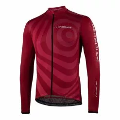 Maglia Nalini Coffee Manica Lunga Rosso Scuro