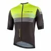 Maglia Nalini New Speed Manica Corta Nero Giallo Fluo