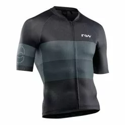 Maglia Northwave Blade Air Manica Corta Nero Grigio Verde