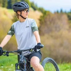 Maglia Northwave XTrail 2 Manica Corta Bianco Grigio Donna -Negozio online Maglie ciclismo Italia nw 89221047 87 003