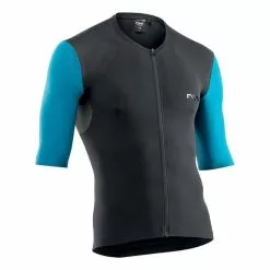 Maglia Northwave Extreme Manica Corta Nero Azzurro