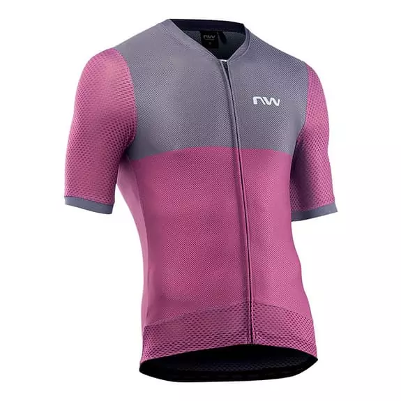Maglia Northwave Storm Air Manica Corta Viola Grigio Scuro 1 Maglia Northwave Storm Air Manica Corta Viola Grigio Scuro