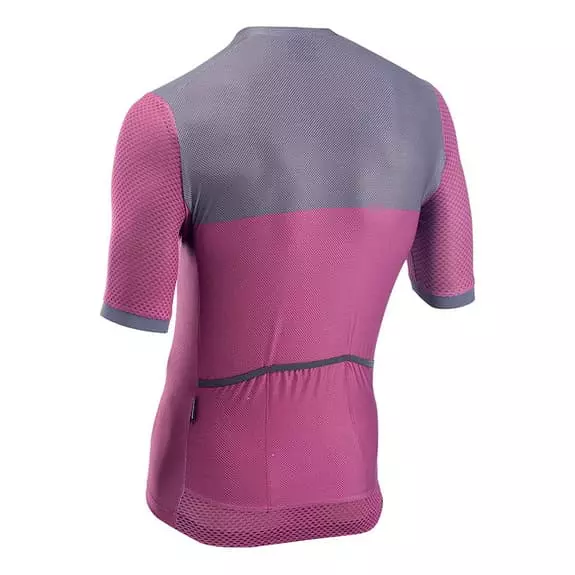 Maglia Northwave Storm Air Manica Corta Viola Grigio Scuro 2 Maglia Northwave Storm Air Manica Corta Viola Grigio Scuro - immagine 2