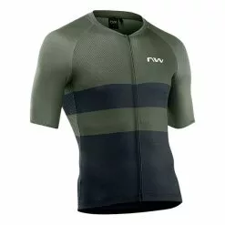 Maglia Northwave Blade Air Manica Corta Verde Oliva Nero