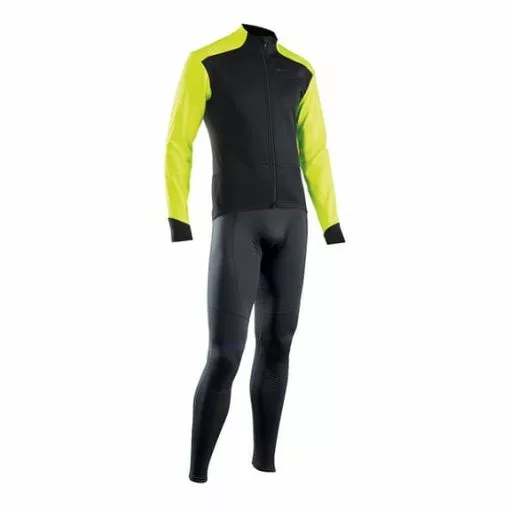 Completo Northwave Reload Force 2 Nero Giallo Fluo -Negozio online Maglie ciclismo Italia nw relforcefw20 by