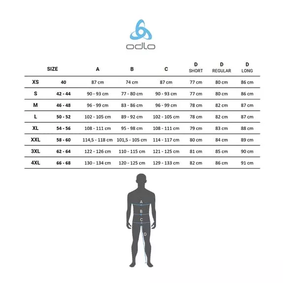 Salopette Odlo Zeroweight Chill-Tec Pro Nero 3 Salopette Odlo Zeroweight Chill-Tec Pro Nero - immagine 3