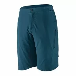 Pantaloni Corti Patagonia Landfarer Senza Fondello Blu-grigio