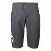 Pantaloni Corti POC Essential Enduro Senza Fondello Grigio