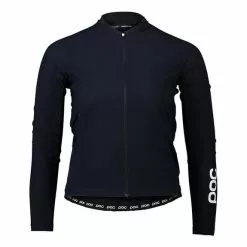 Maglia POC Essential Road Manica Lunga Blu Navy Donna
