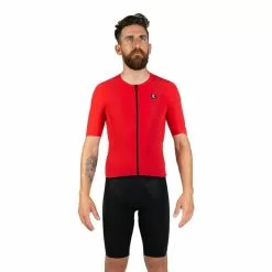 Maglia Pissei Prima Pelle Manica Corta Rosso