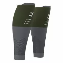 Calze A Compressione Compressport R2V2 Grigio Verde