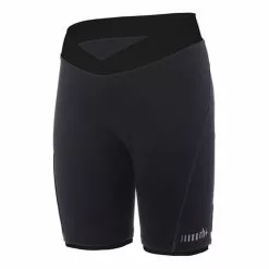 Pantaloncini Rh+ Pista Nero Donna