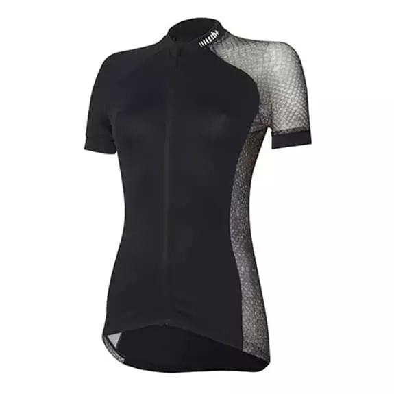 Maglia Rh+ Elite Evo Manica Corta Nero Grigio Scuro Donna 1 Maglia Rh+ Elite Evo Manica Corta Nero Grigio Scuro Donna