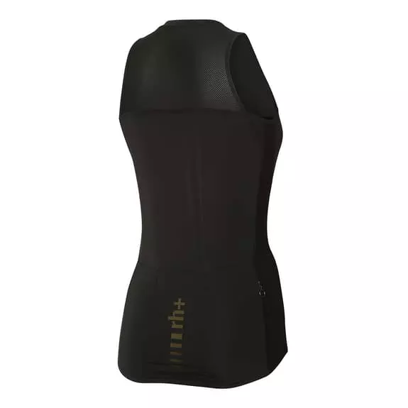 Maglia Rh+ Logo Sleeveless Bretelle Nero Donna 2 Maglia Rh+ Logo Sleeveless Bretelle Nero Donna - immagine 2