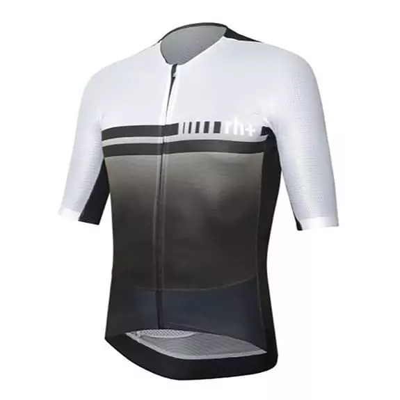Maglia Rh+ Climber Manica Corta Nero Bianco 1 Maglia Rh+ Climber Manica Corta Nero Bianco
