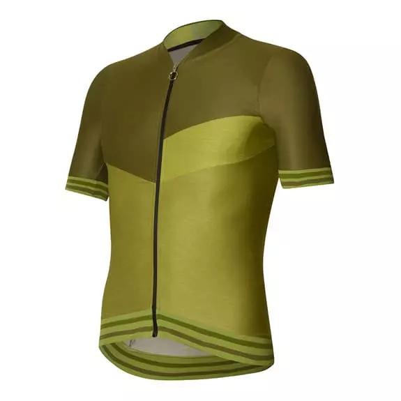 Maglia Rh+ Jonny Mole Gravel Manica Corta Verde Scuro 1 Maglia Rh+ Jonny Mole Gravel Manica Corta Verde Scuro