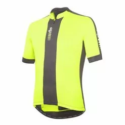 Maglia Rh+ New Primo Manica Corta Grigio Giallo