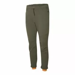 Pantaloni Lunghi Rh+ Evolution Senza Fondello Verde Scuro Arancione