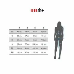 Maglia Rh+ Elite Evo Manica Corta Nero Grigio Scuro Donna 5 Maglia Rh+ Elite Evo Manica Corta Nero Grigio Scuro Donna -Negozio online Maglie ciclismo Italia rh ropa mujer st v1 1