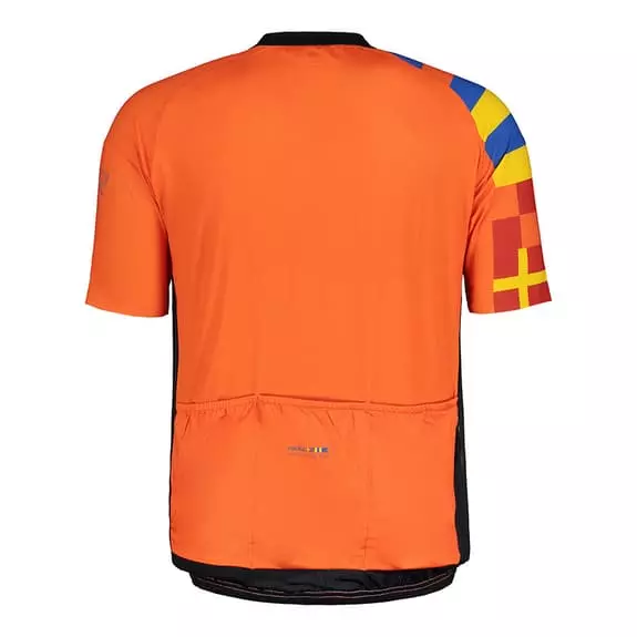 Maglia Rukka Runa Manica Corta Arancione 2 Maglia Rukka Runa Manica Corta Arancione - immagine 2