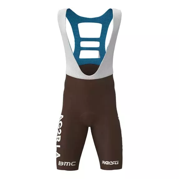 Rosti Salopette AG2R Citroën Team 2022 Race Official Marrone 1 Rosti Salopette AG2R Citroën Team 2022 Race Official Marrone