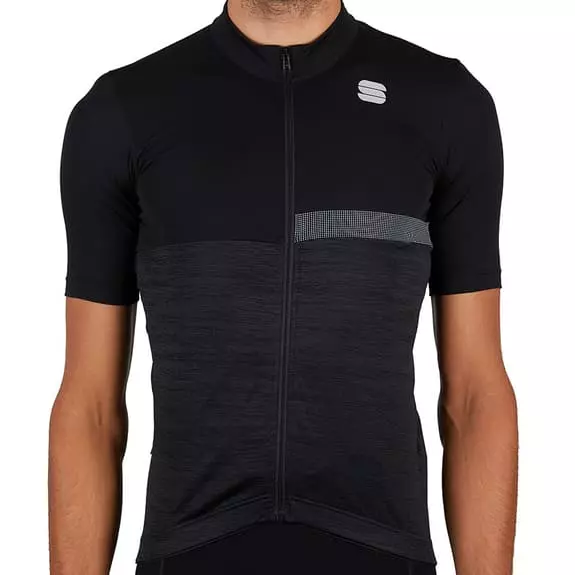 Maglia Sportful Giara Manica Corta Nero Grigio 1 Maglia Sportful Giara Manica Corta Nero Grigio