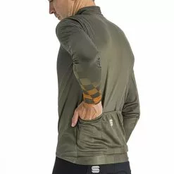 MagliaSportful Rocket Manica Lunga Verde Grigiastro Arancione 11 MagliaSportful Rocket Manica Lunga Verde Grigiastro Arancione -Negozio online Maglie ciclismo Italia sf 1121516 305 006