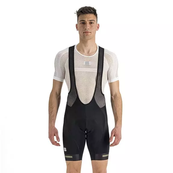 Salopette Sportful BodyFit Pro Neo Nero Verde Oliva 1 Salopette Sportful BodyFit Pro Neo Nero Verde Oliva