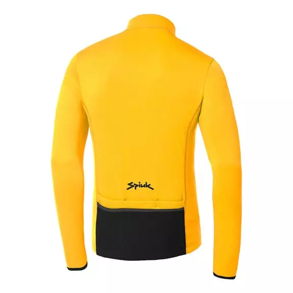 Maglia Spiuk Anatomic Manica Lunga Giallo Dorato 2 Maglia Spiuk Anatomic Manica Lunga Giallo Dorato - immagine 2