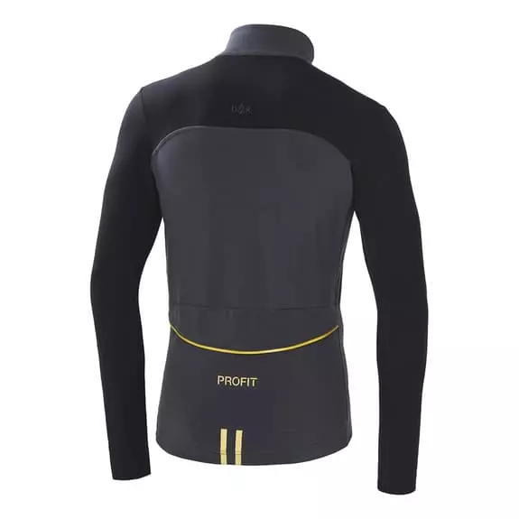 Maglia Spiuk Profit Cold&Rain Manica Lunga Nero Antracite 2 Maglia Spiuk Profit Cold&Rain Manica Lunga Nero Antracite - immagine 2