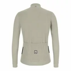 Maglia Santini Gravel Manica Lunga Grigio Chiaro - Taglio Slim -Negozio online Maglie ciclismo Italia st 0m216075gravl gr 003